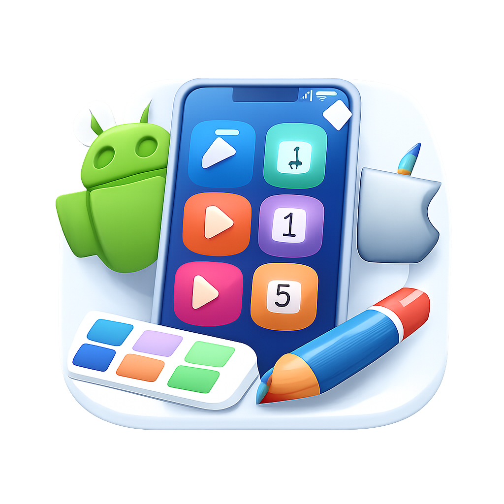 Android અને iOS માટે એપ્લિકેશન આયકન જનરેટર