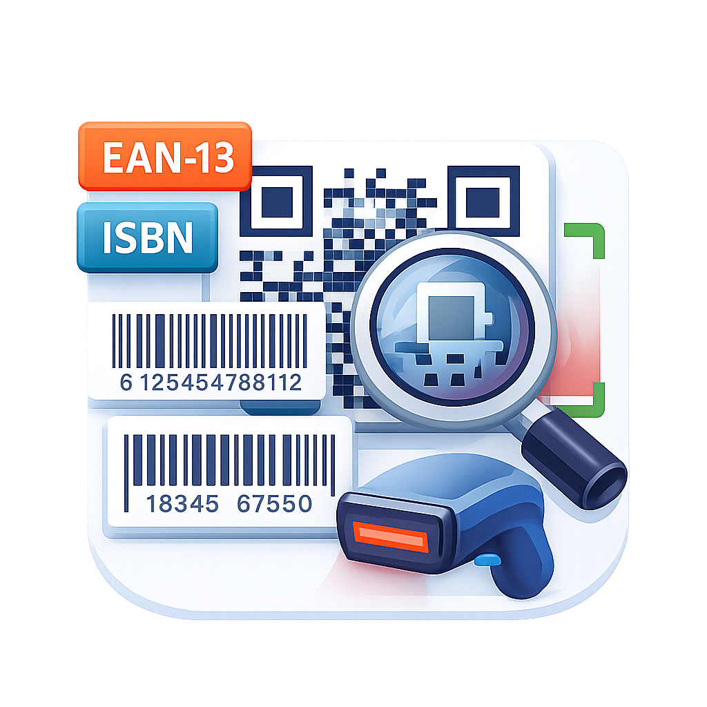 QR અને બારકોડ ડીકોડર ઓનલાઇન